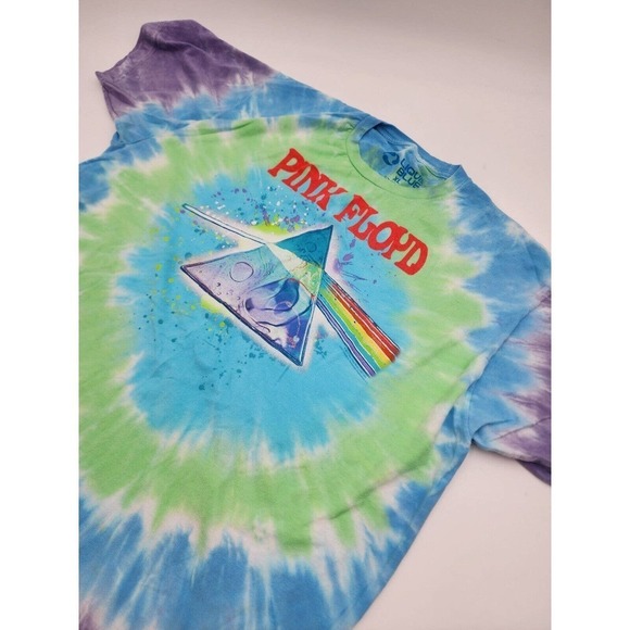 Pink Floyd Dark Side Oil Paint Tie-Dye T-Shirt 2017 Size XL - Picture 3 of 9